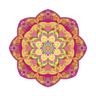 Summer  mandala design