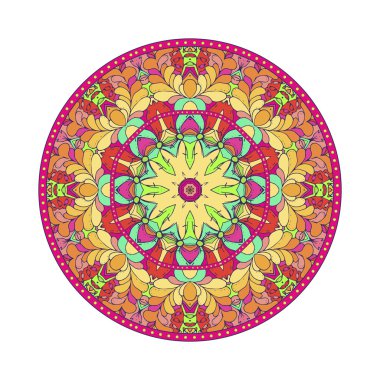 Summer  mandala design