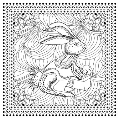 Noel boyama kitabı sayfası