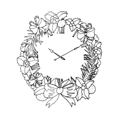 Noel çelenk yazdırma