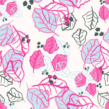 Seamless pattern for fabric textile design