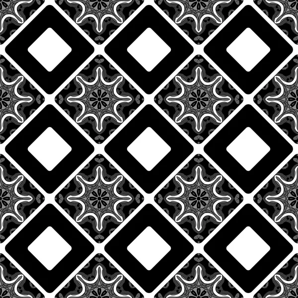 Seamless pattern with ethnic Arabic motifs — 스톡 벡터