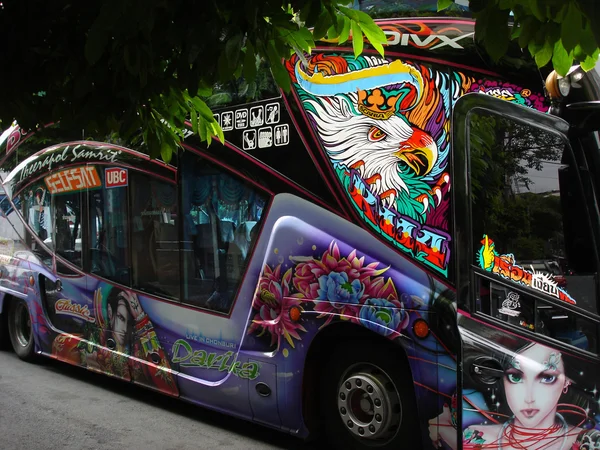 Thailändischer Bus — Stockfoto