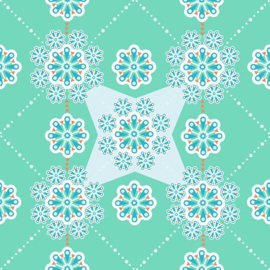 Doğulu pürüzsüz desen.