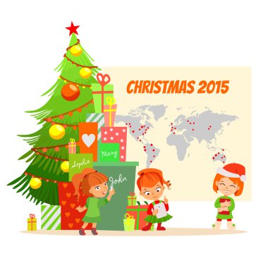 Sevimli Noel tasarım konsepti
