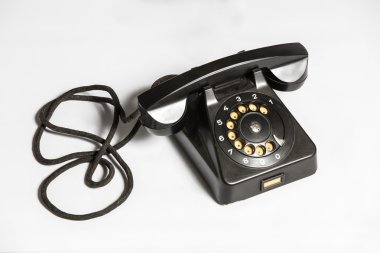 Siyah telefon, retro