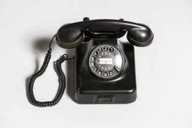 Siyah telefon, retro