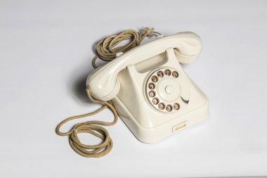 Telefon, Retro. Klasik telefon. 