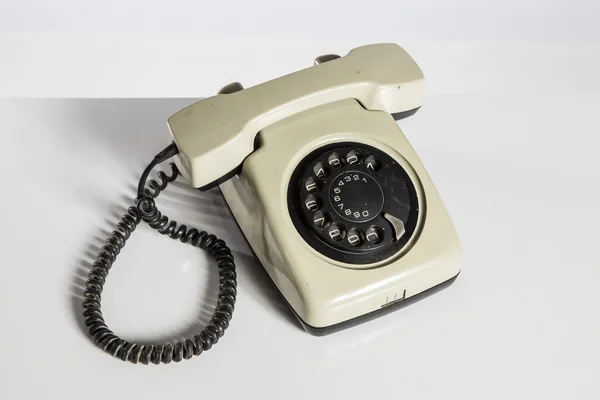 Telefon, Retro. Klasický telefon. — Stock fotografie