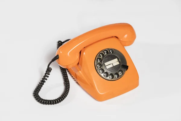 Telefon, Retro. Klasický telefon. — Stock fotografie