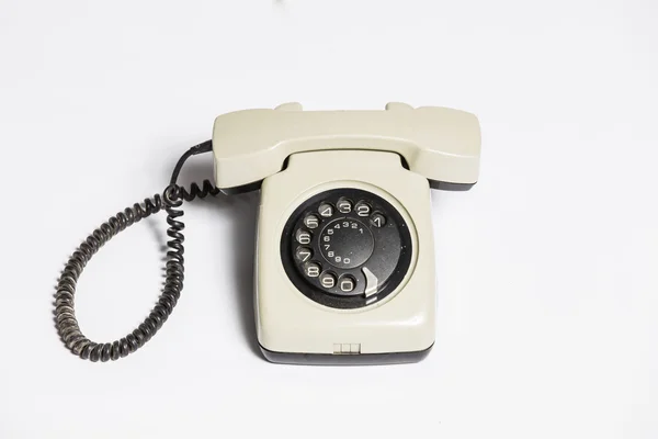 Telefon, Retro. Klasický telefon. — Stock fotografie