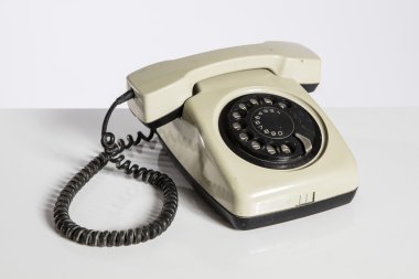 Telefon, Retro. Klasik telefon. 
