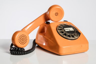 Telefon, Retro. Klasik telefon. 