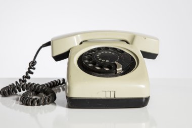 Telefon, Retro. Klasik telefon. 