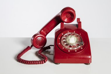 Telefon, Retro. Klasik telefon. 