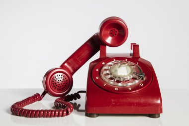 Telefon, Retro. Klasik telefon. 