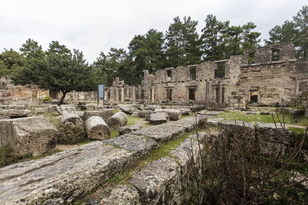 De antika ruinerna av Seleucia — Stockfoto