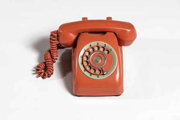 Telefon, Retro. Klasický telefon. — Stock fotografie
