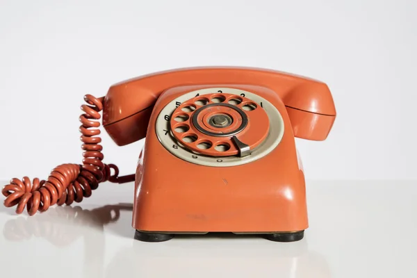 Telefone, Retro. O telefone clássico . — Fotografia de Stock