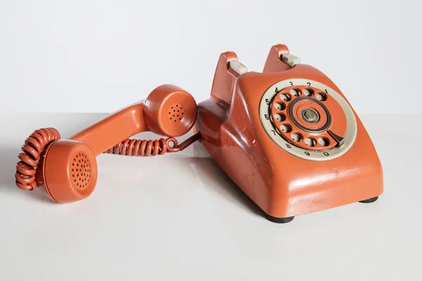 Telefone, Retro. O telefone clássico . — Fotografia de Stock