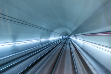 yüksek hız ile gerçek tünel