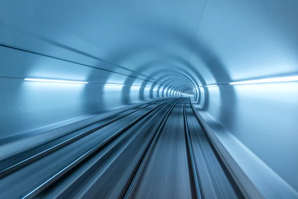 Real tunnel with high speed Stock Picture
