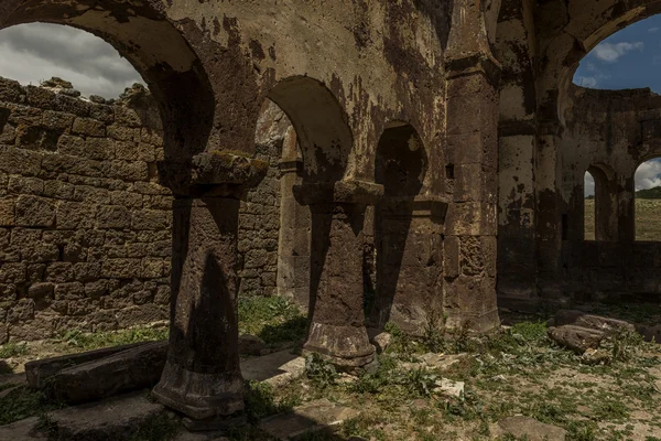 Kırmızı kilise Kapadokya — Stok fotoğraf