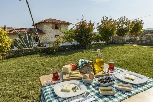 Kaya dan lezat sarapan — Stok Foto