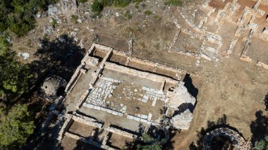 Bodrum Kıyı Hattı 'ndaki Eski Kissebuku Harabeleri (Anastasiapolis)