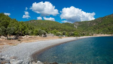 Bodrum Kıyı Hattı 'ndaki Eski Kissebuku Harabeleri (Anastasiapolis)
