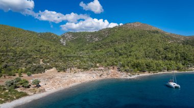 Bodrum Kıyı Hattı 'ndaki Eski Kissebuku Harabeleri (Anastasiapolis)