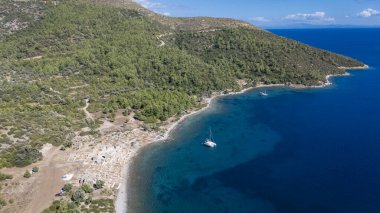 Bodrum Kıyı Hattı 'ndaki Eski Kissebuku Harabeleri (Anastasiapolis)