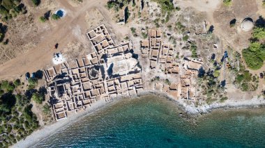 Bodrum Kıyı Hattı 'ndaki Eski Kissebuku Harabeleri (Anastasiapolis)