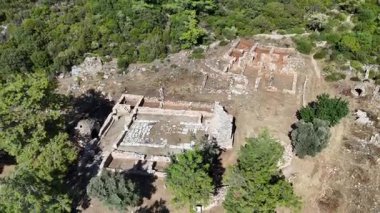 Bodrum Kıyı Hattı 'ndaki Eski Kissebuku Harabeleri (Anastasiapolis)