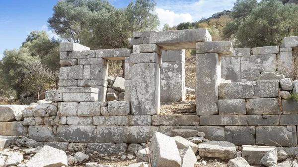 Ancient Ruins of Phoenix City in Marmaris, Turkey