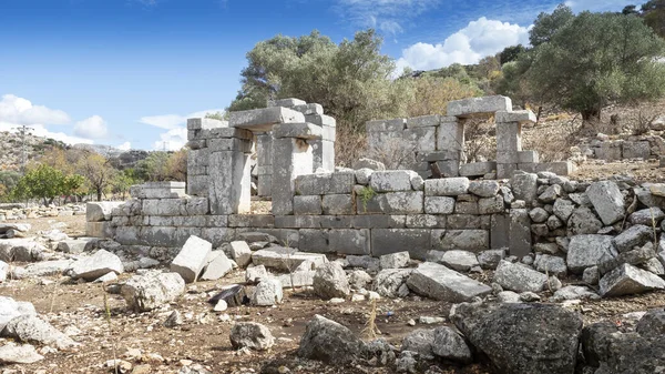 Ancient Ruins of Phoenix City in Marmaris, Turkey