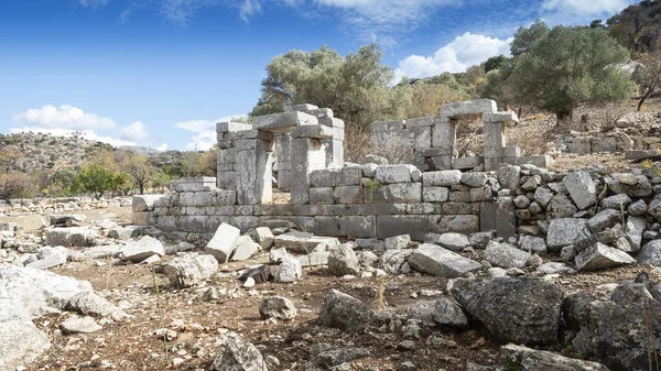 Ancient Ruins of Phoenix City in Marmaris, Turkey