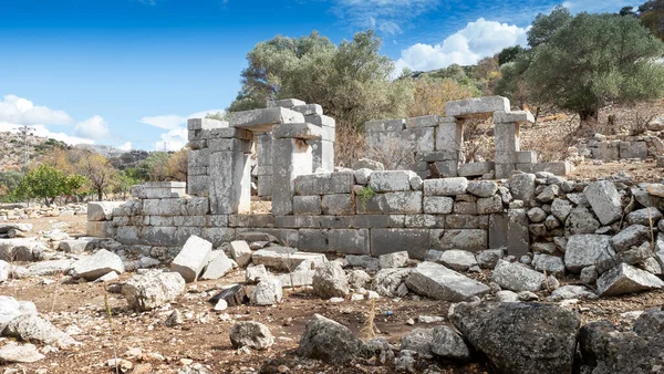 Ancient Ruins of Phoenix City in Marmaris, Turkey
