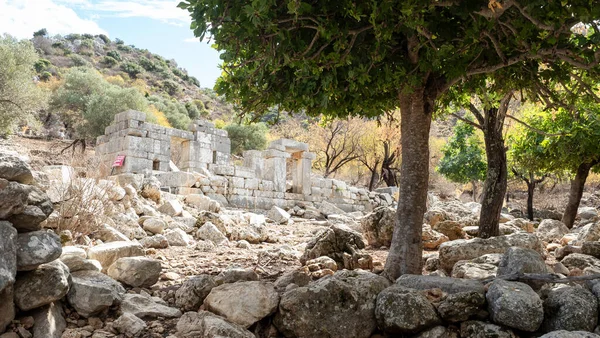 Ancient Ruins of Phoenix City in Marmaris, Turkey