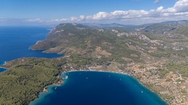 Stunning Aerial View of Milas Akbuk Bay, Turkey