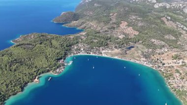 Stunning Aerial View of Milas Akbuk Bay, Turkey