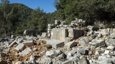 Ancient Ruins of Alakilise in Demre, Turkey