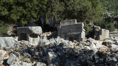 Ancient Ruins of Alakilise in Demre, Turkey