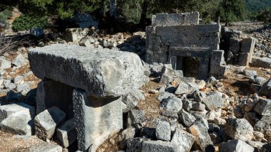 Ancient Ruins of Alakilise in Demre, Turkey