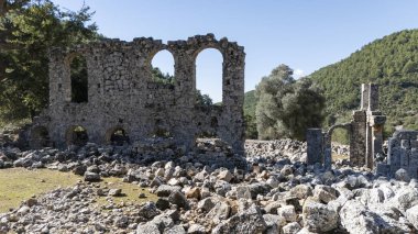 Ancient Ruins of Alakilise in Demre, Turkey