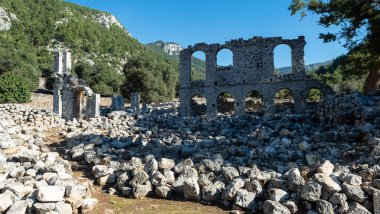 Ancient Ruins of Alakilise in Demre, Turkey