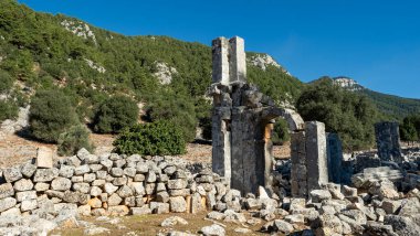 Ancient Ruins of Alakilise in Demre, Turkey