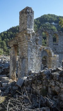 Ancient Ruins of Alakilise in Demre, Turkey