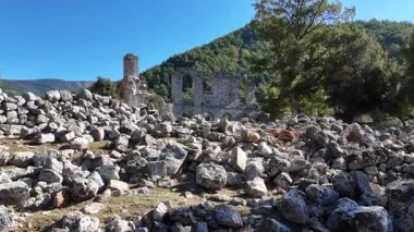 Ancient Ruins of Alakilise in Demre, Turkey