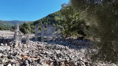 Ancient Ruins of Alakilise in Demre, Turkey